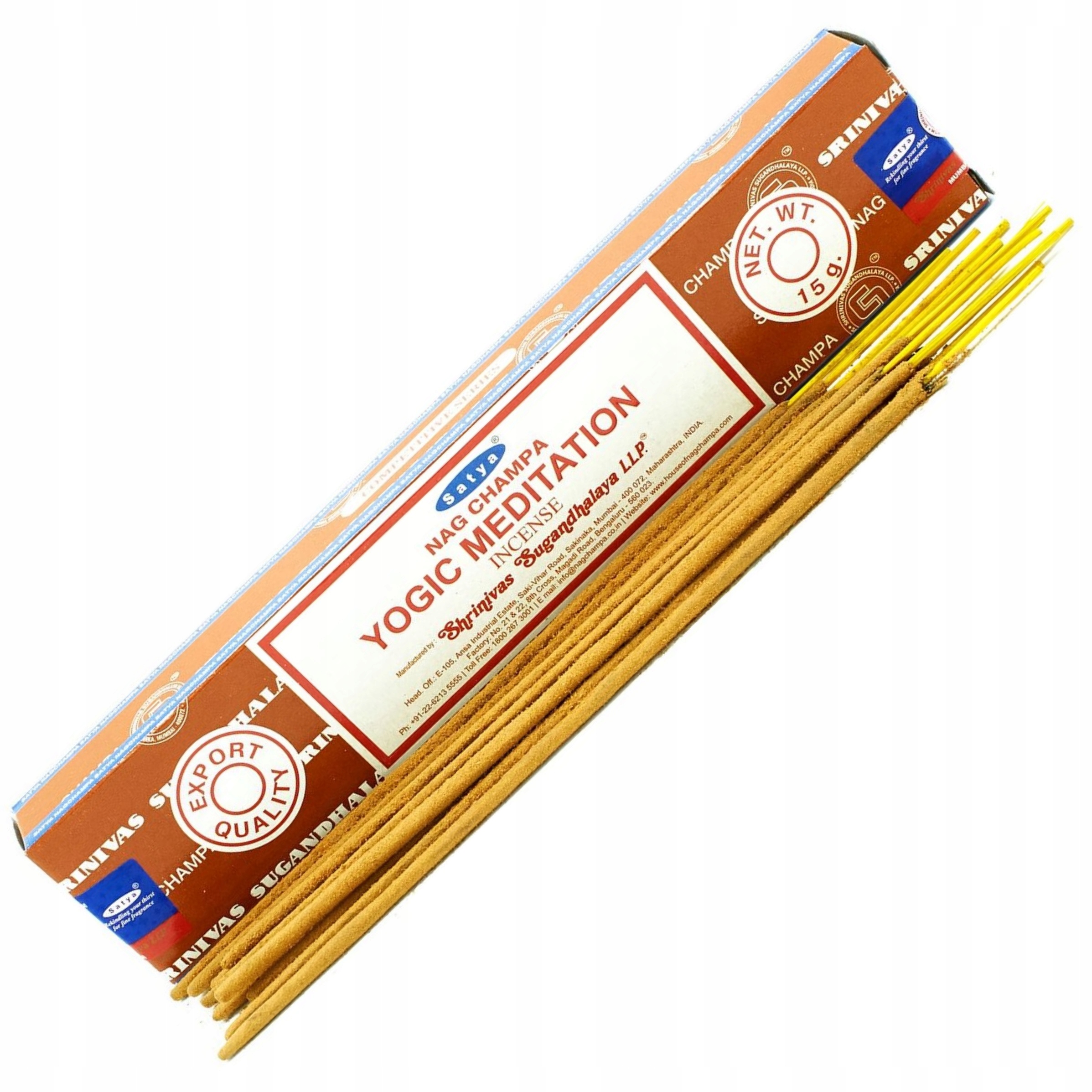 

Kadzidła Satya Joga Medytacja Yoga 15g