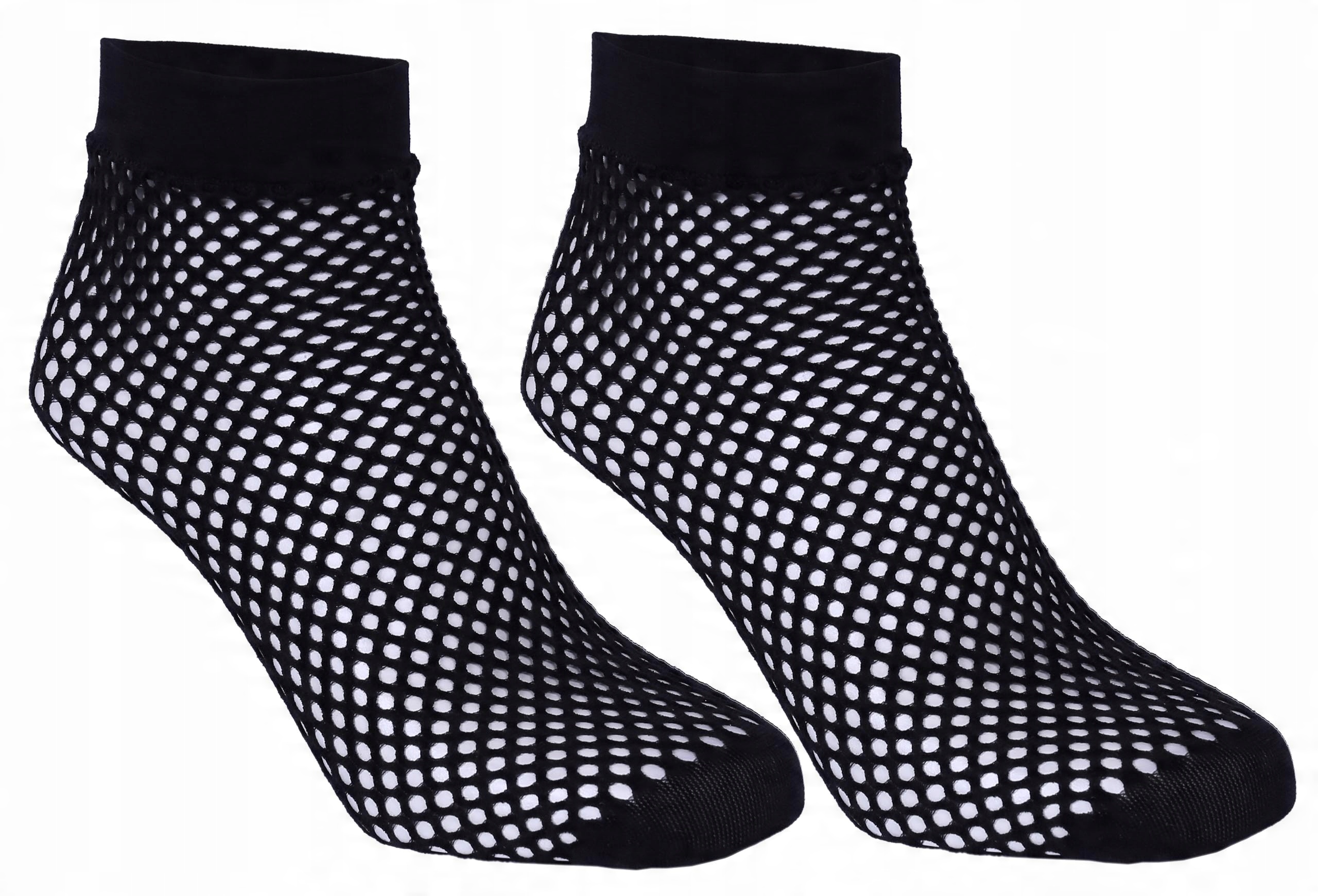 

2x Czarne skarpetki - kabaretki Primark