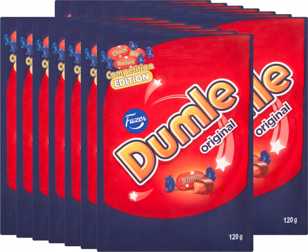 Cukierki toffi Fazer Dumle Original 120g x14
