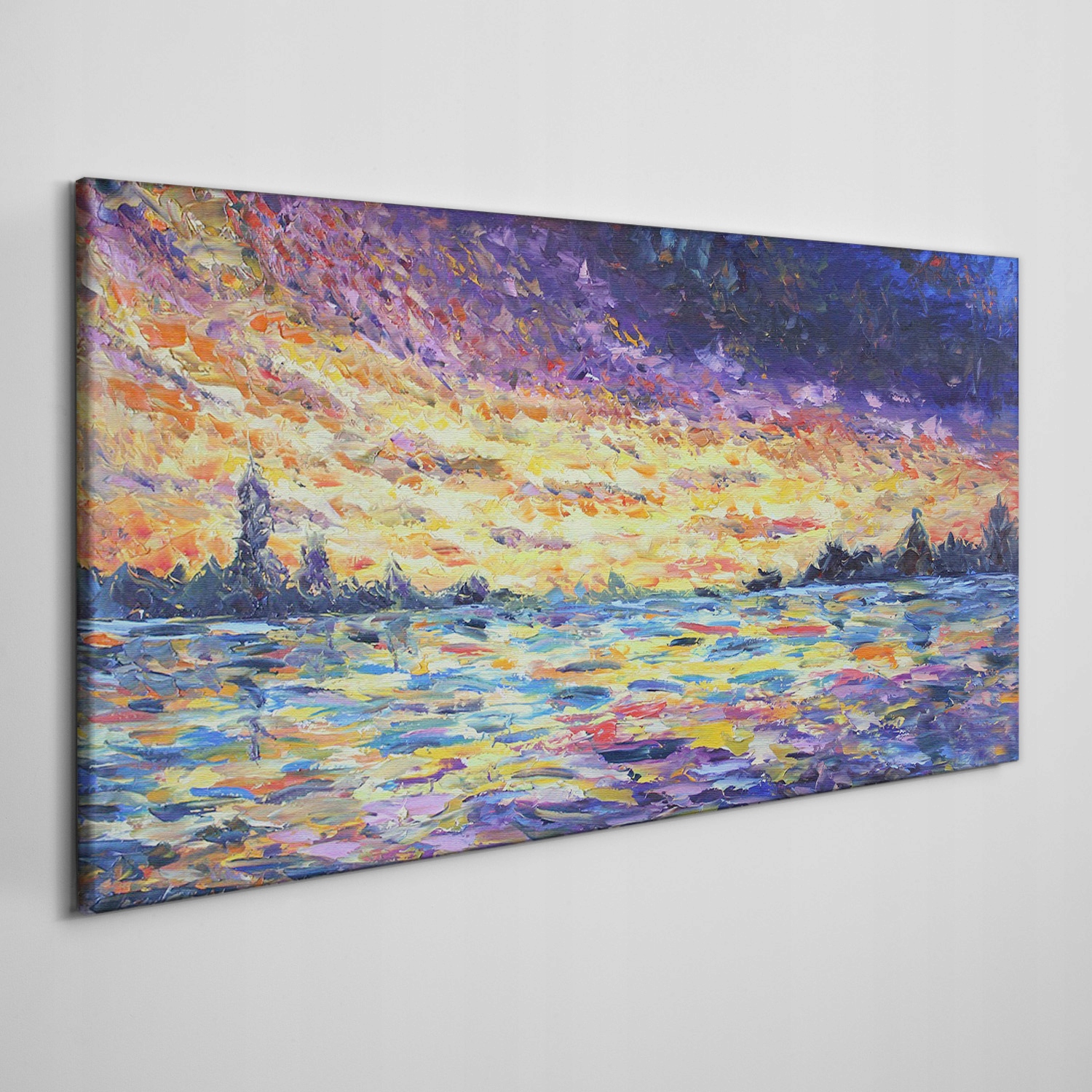 

Obraz ścienny na płótnie Zachód słońca 140x70 cm
