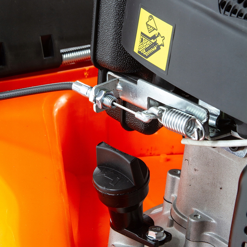 DEMON PETROL ГАЗОНОКОСИЛКА 40 см МОЩНАЯ ЛЕГКАЯ 2 в 1 ЩЕТКА Мощность 1,47 кВт