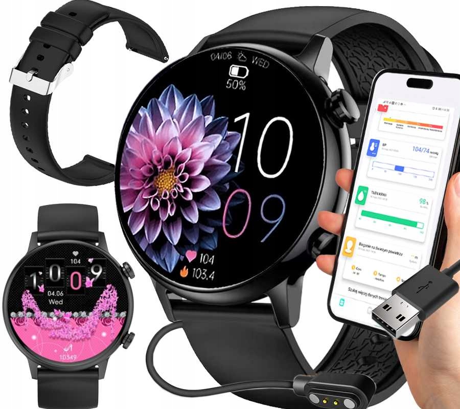 Chytré Hodinky Dámské Smartband Puls Ekg Sms Kroky Menu Pl Pro Watch