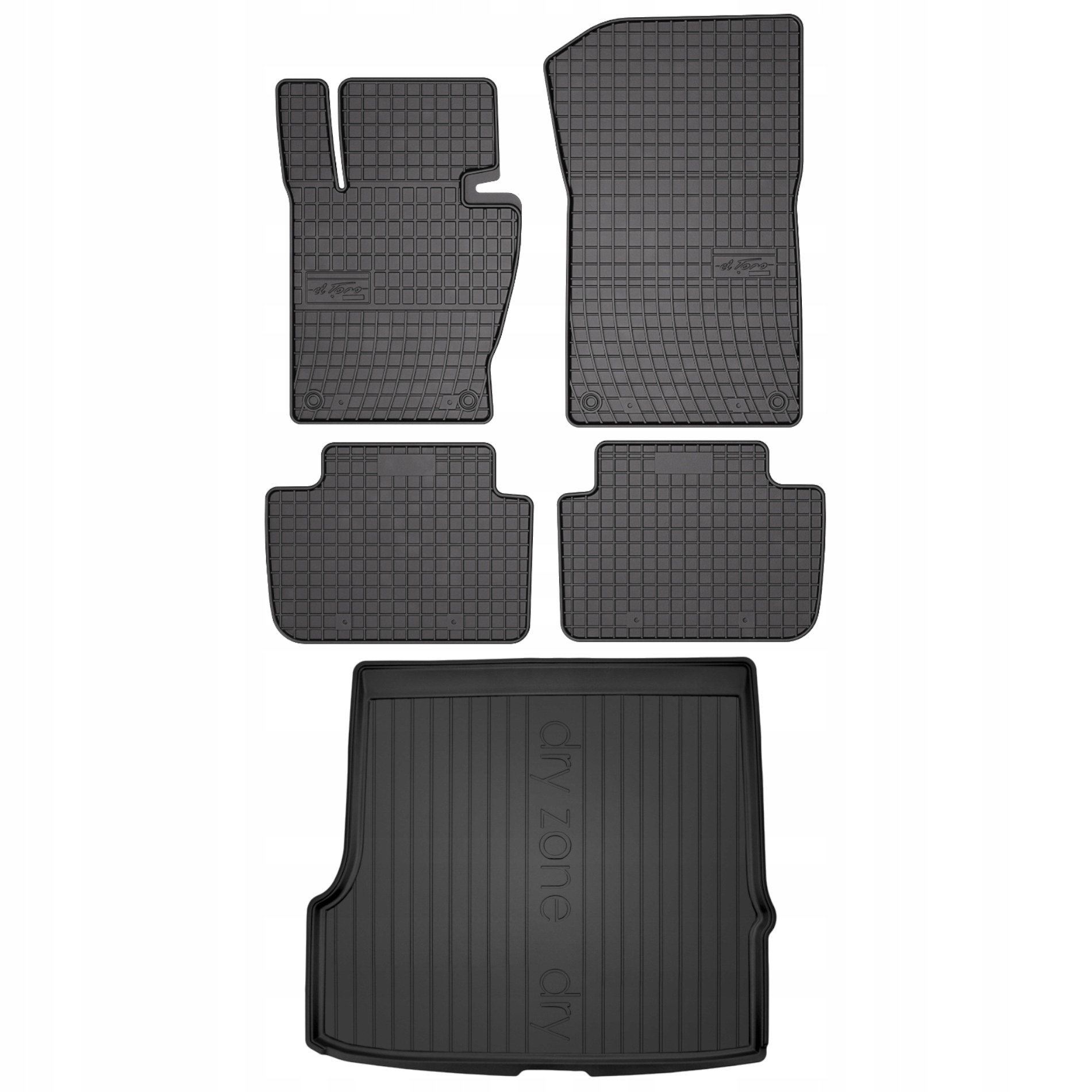 Gumové rohože rohožka do batožinového priestoru Bmw X3 E83 03-10