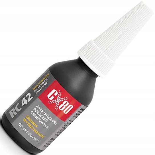 

CX80 Klej Anaerobowy RC-42 Gwintów Średni 10ML 182