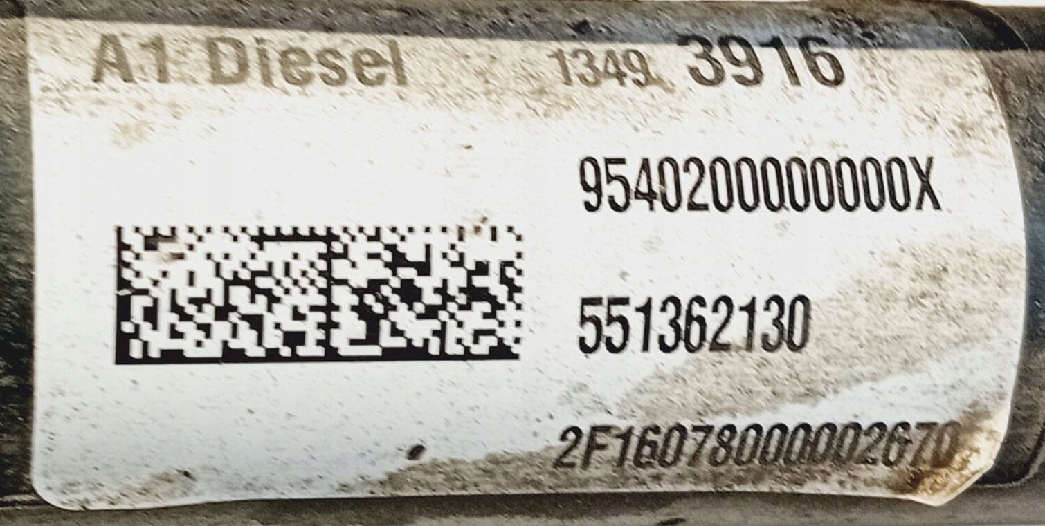 WLEW spremnike goriva OPEL ASTRA K 1.6 CDTI