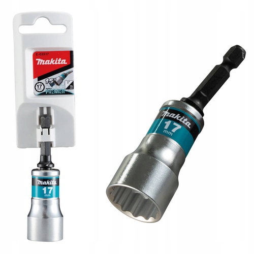 Makita Klucz nasadowy przegubowy 17x80 mm 1/4" Impact Premier E-03517