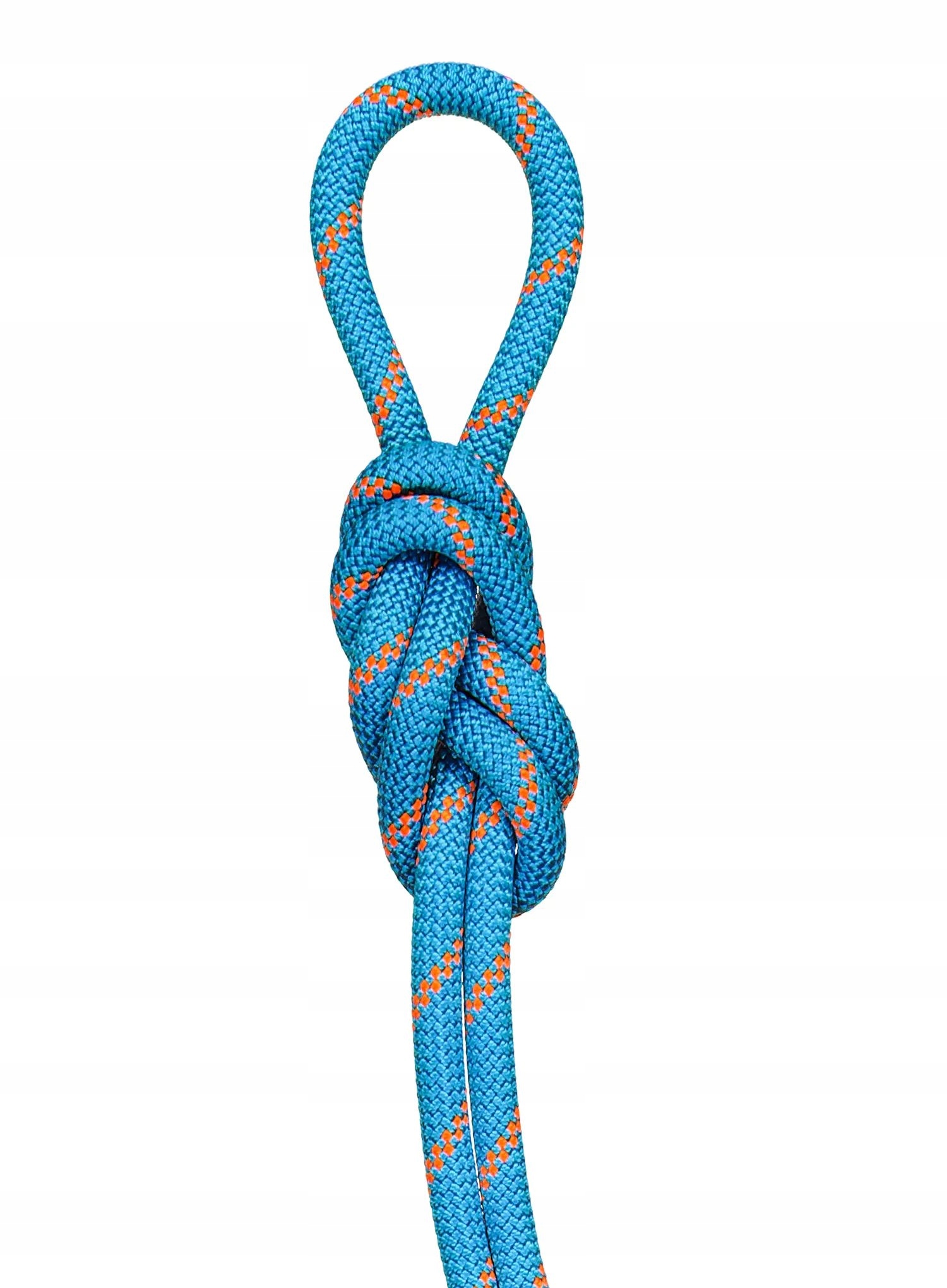 Lezecké lano Mammut 8.7 Alpine Sender Dry Rope 50 m oceán/oranž