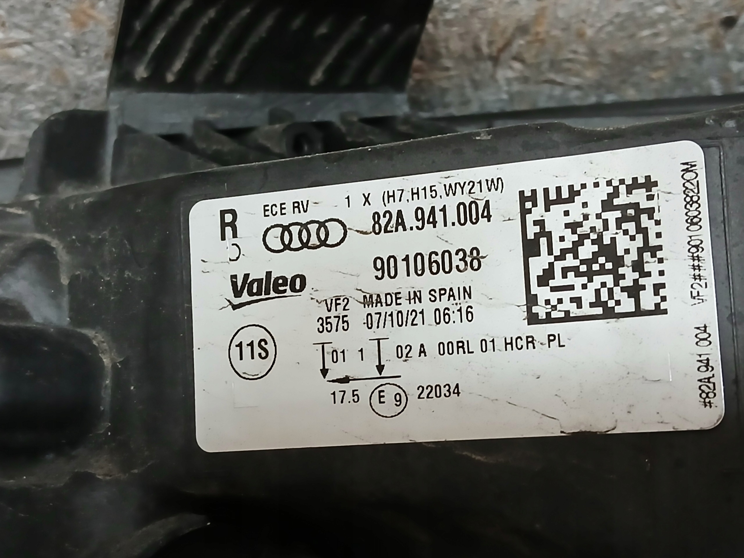 light front right AUDI A2 81A 16- 81A941004