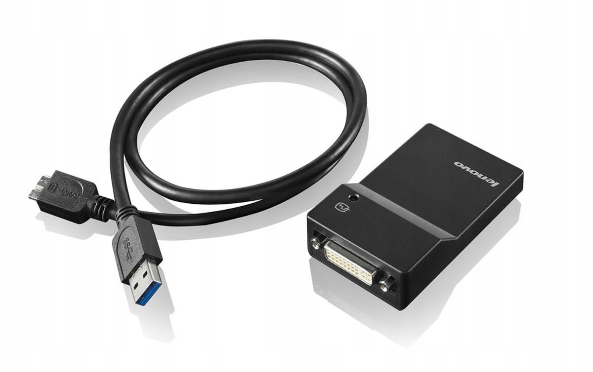 Lenovo USB3.0 je DVI-I adaptér, 0B47072