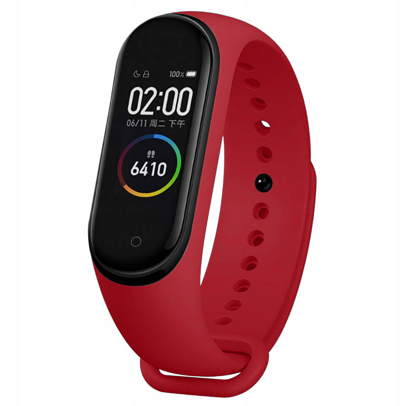 

Opaska Zmienna Do Xiaomi MI Band 3/4 New Red