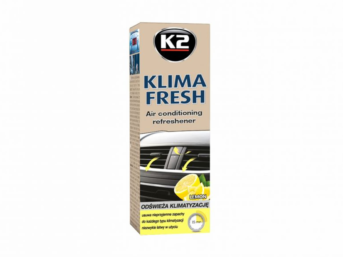 GRATISY# K2 KLIMA FRESH ODGRZYBIACZ DO KLIMATYZACJI LEMON