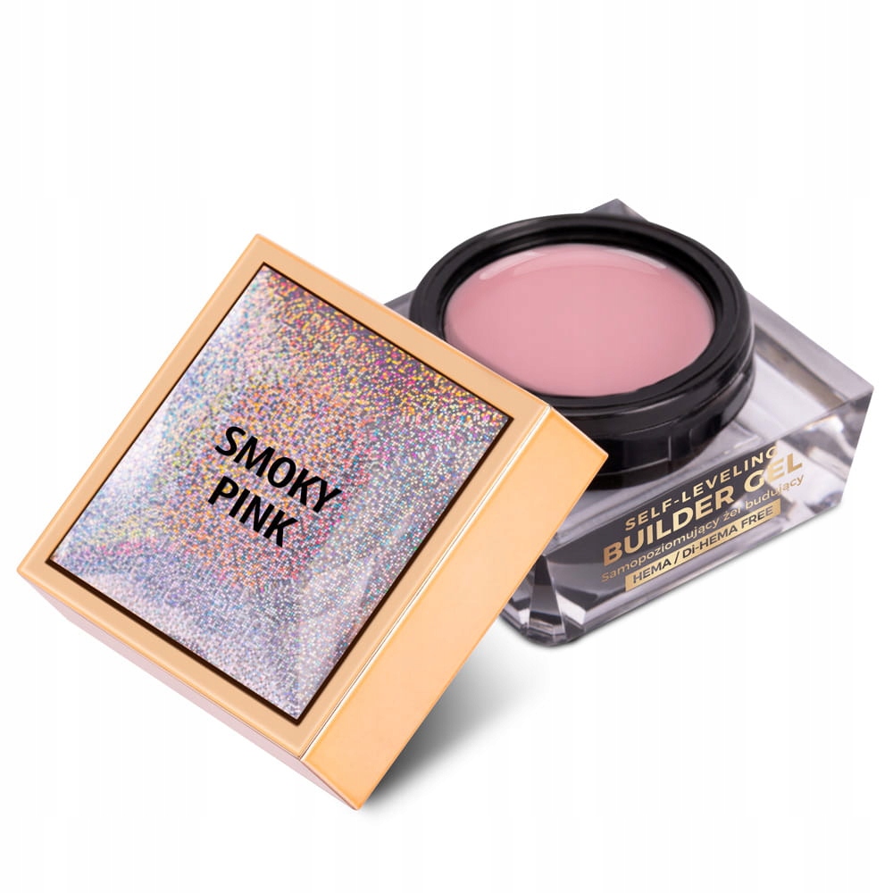 Stavební Gel Na Prodlužování Mollynails 50 g Led/uv Smoky Pink