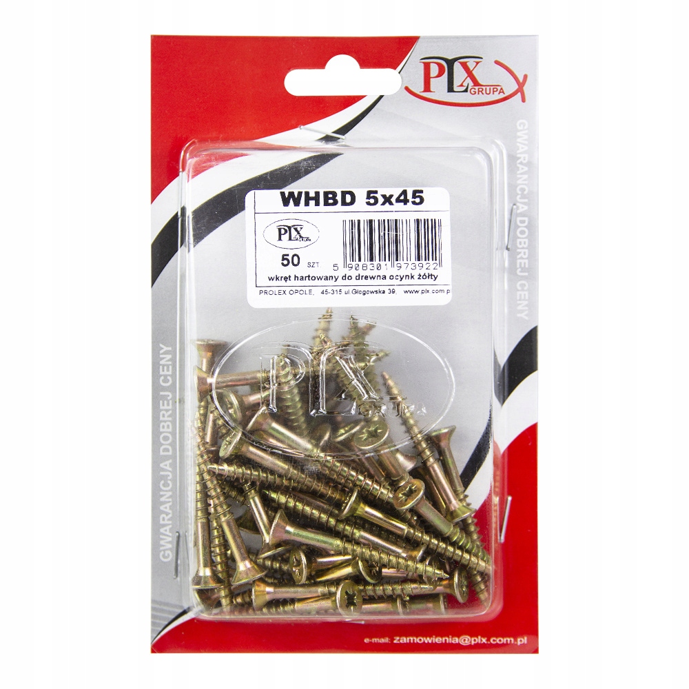 

Wkręt hartowany do drewna 5x45 (50szt)