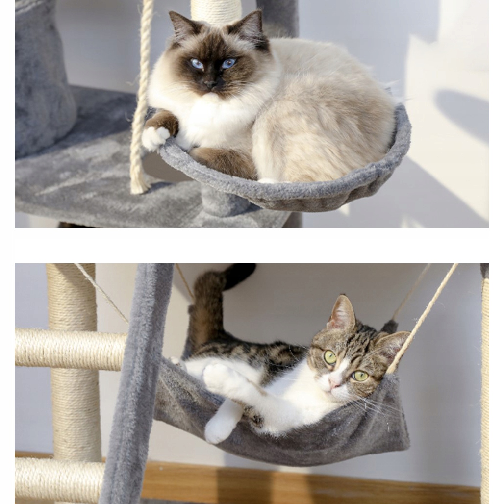 Дряпка для котів Ліжко для котів Будиночок Гамак Висота (см) 101 - 160 см
