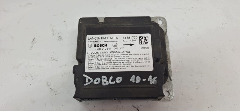 modulo airbag FIAT DOBLO II 0285010857