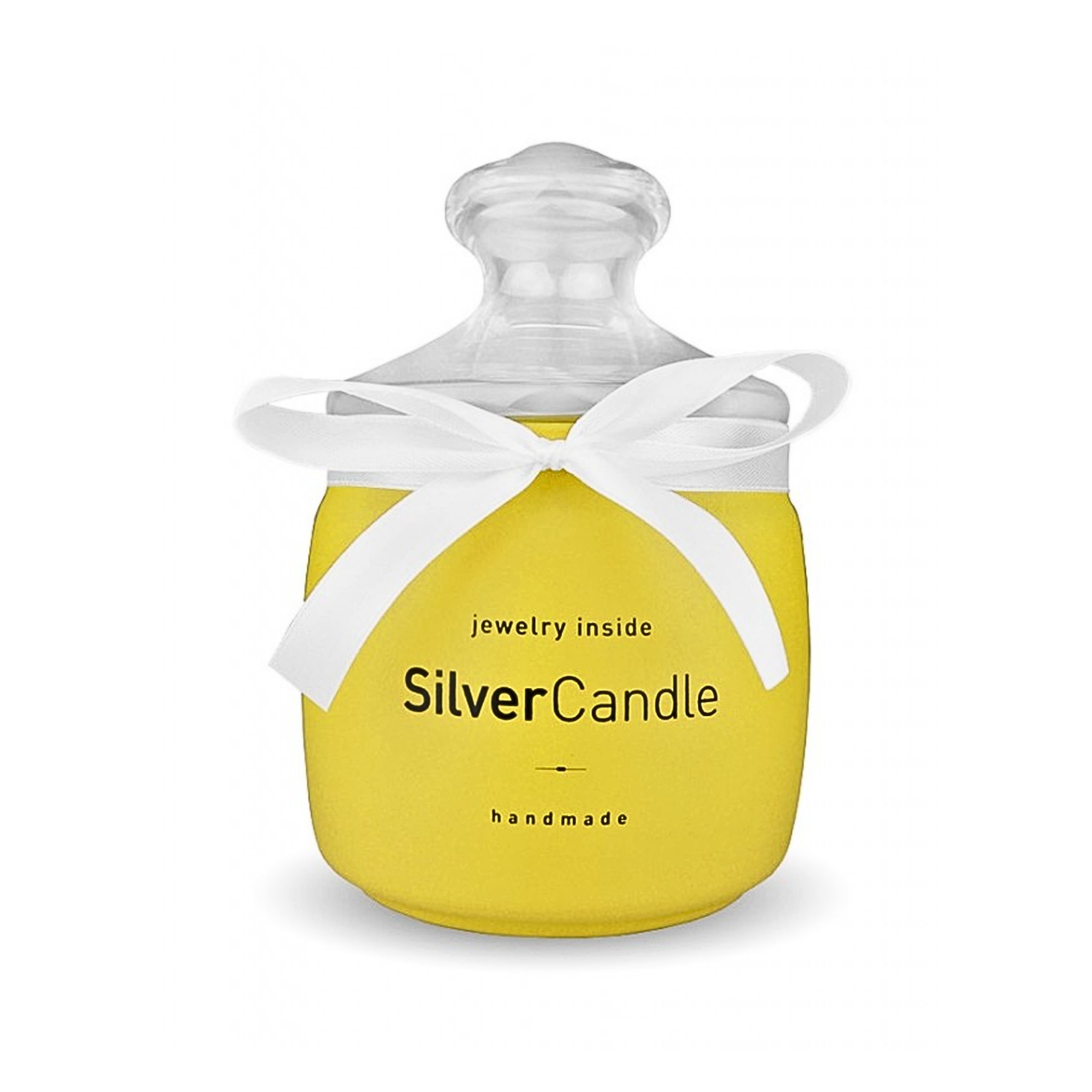 Vonná Svíčka Silver Candle Ruční Výroba Jablečný Koláč Šperk Náhrdelník