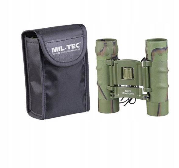 Mil-Tec Lornetka Składana Gen.II 10x25 Camo