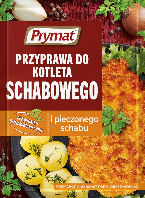 Prymat Koření na vepřové řízky a pečeného schabu 25 x 20 g