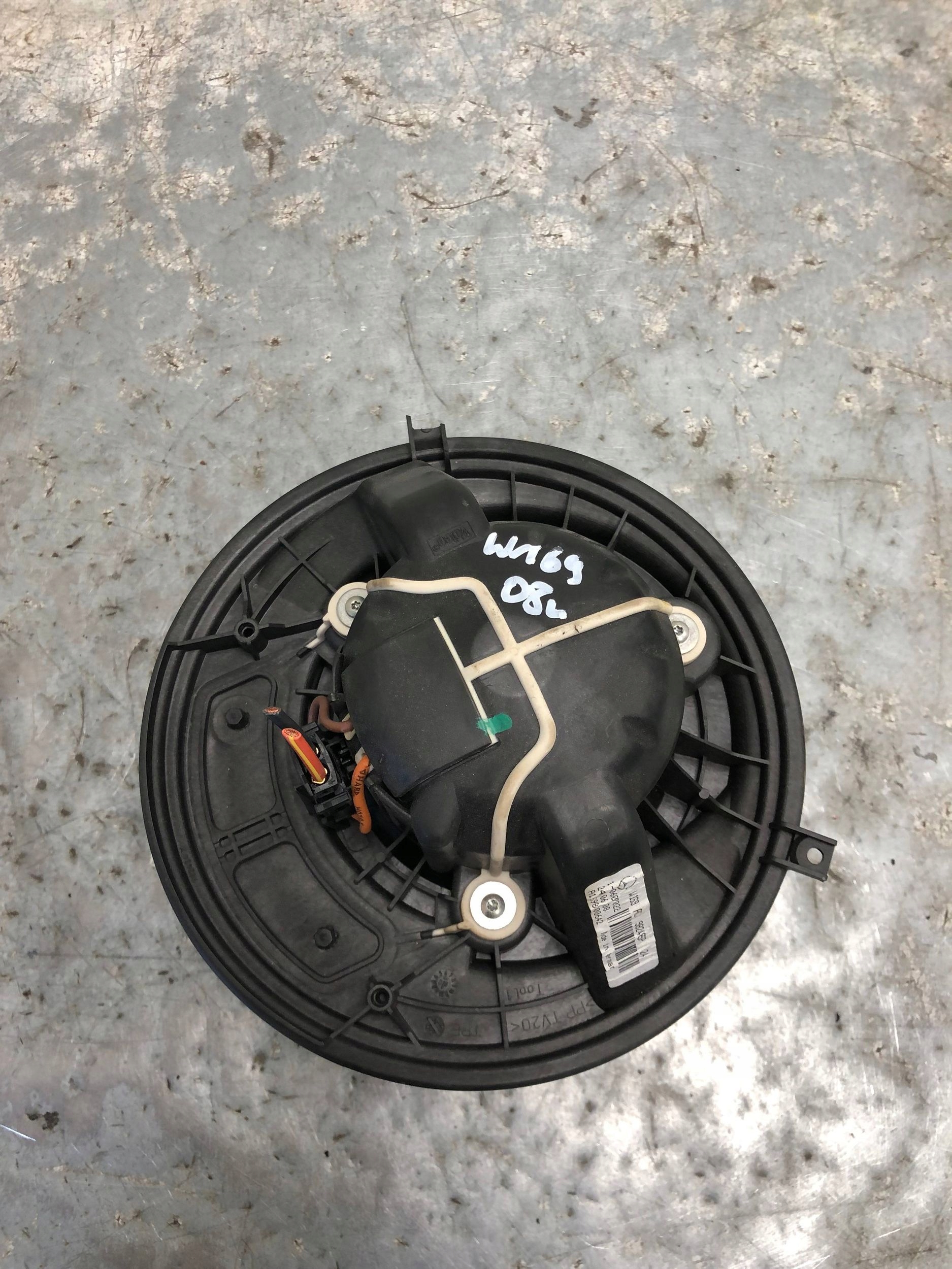 heating fan MERCEDES W159