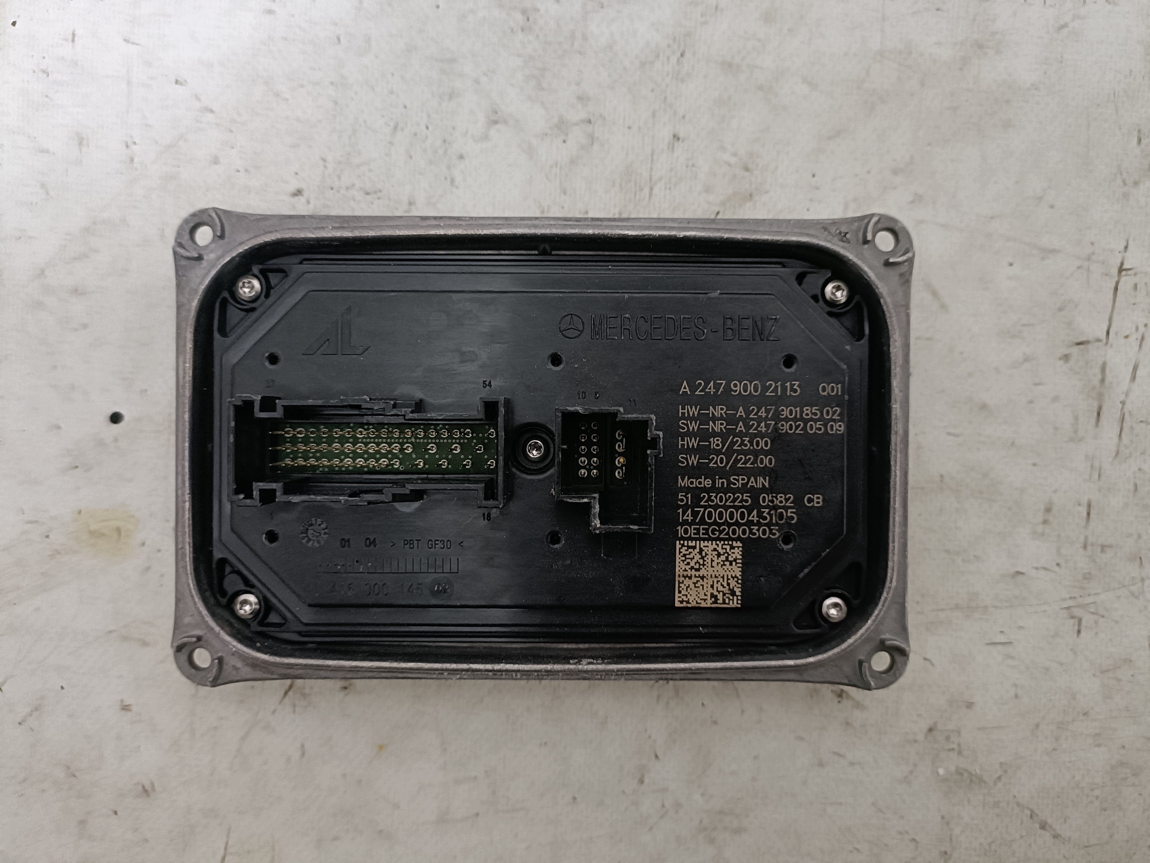 MERCEDES BENZ control unit module LED A2479002113