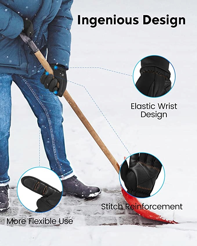 RĘKAWICZKI ZIMOWE DO BIEGANIA ROWER WODOODPORNE L Model Rękawiczki pięciopalczaste