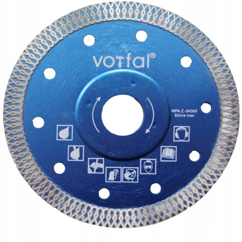 TARCZA DIAMENTOWA DO CIĘCIA GRESU NA KĄTÓWKĘ 115MM PŁYTEK DO SZLIFIERKI