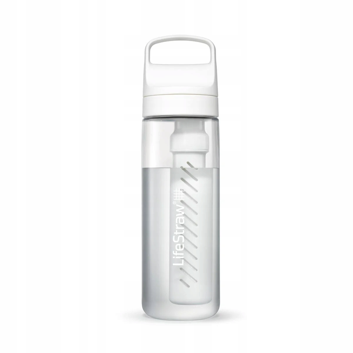 LifeStraw Go 2.0 Butelka Na Wodę z Filtrem Membranowo-Węglowym 650 ml Clear