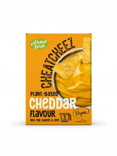 Levně 3x Směs Na Veganský Omáčka Nebo Dip S Příchutí Bezlepkového Sýra Cheddar 72 g