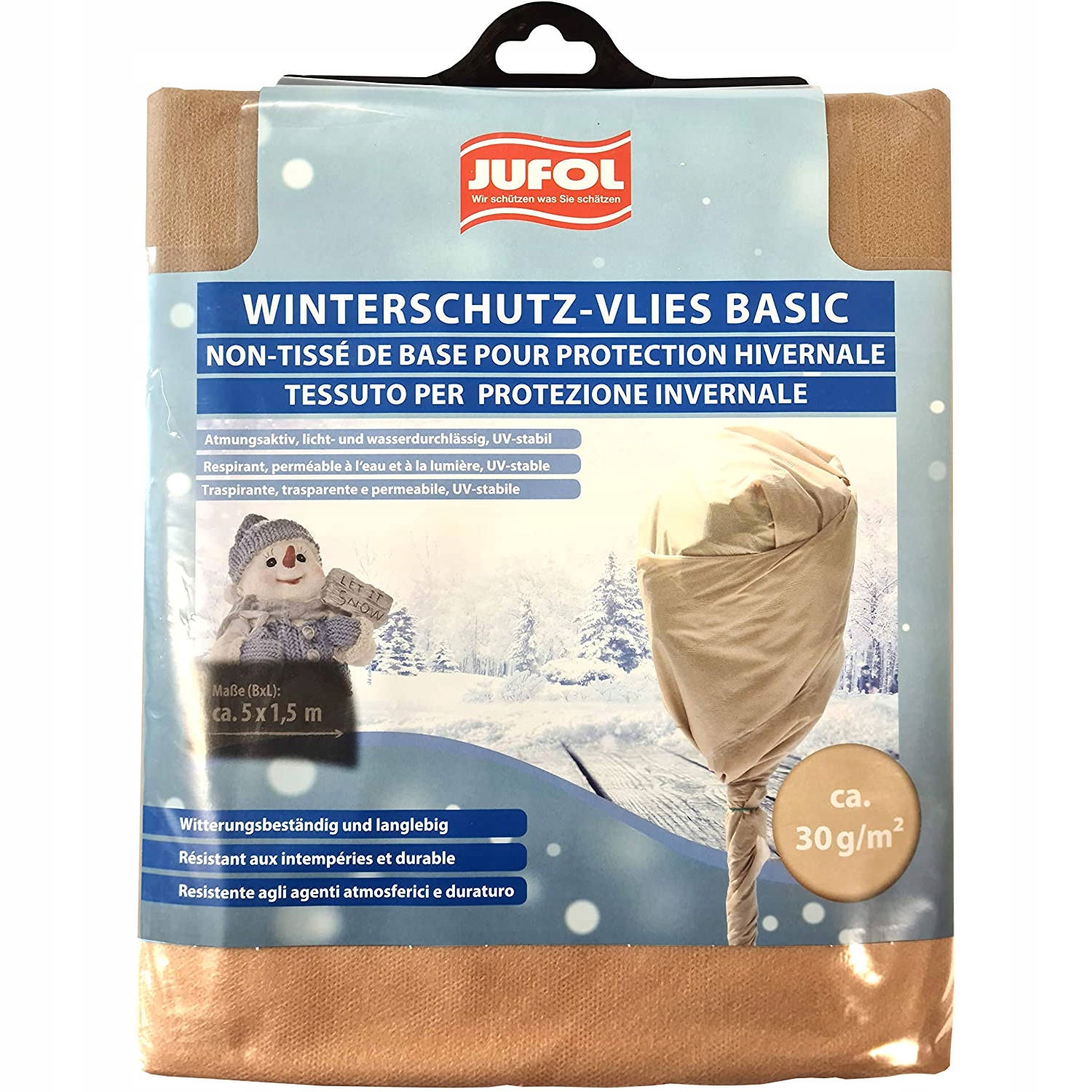 

Jufol Włóknina Zimowa Do Ochrony Roślin 5 X 1.5M