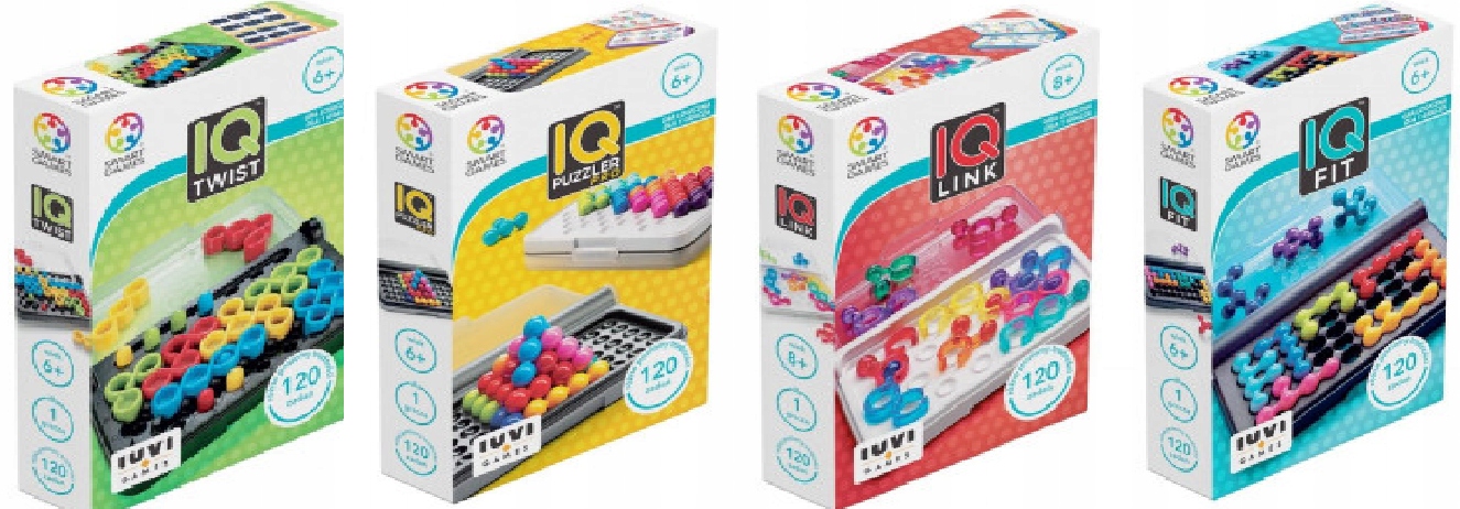 Smart Games Iq Twist Puzzler Pro Link Fit