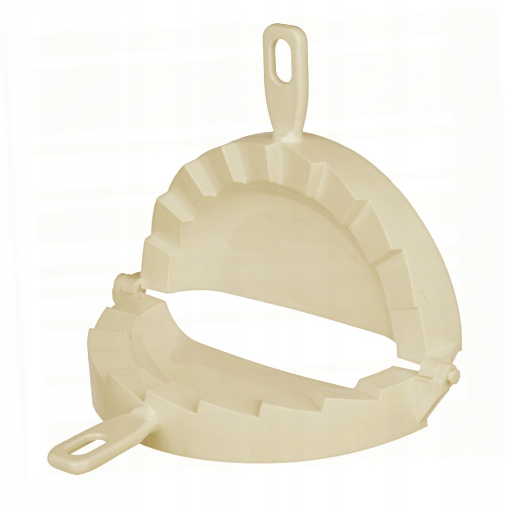 FORMA DO PIEROGÓW CALZONE PIEROGOWNICA BEŻOWA 15CM