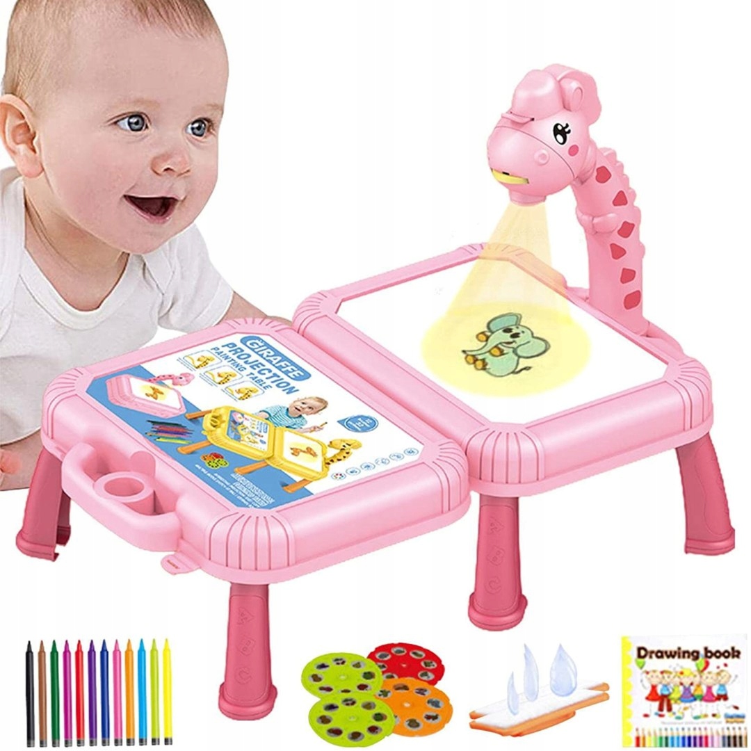 Projektor do rysowania żyrafa stolik walizka 18B Bohater brak