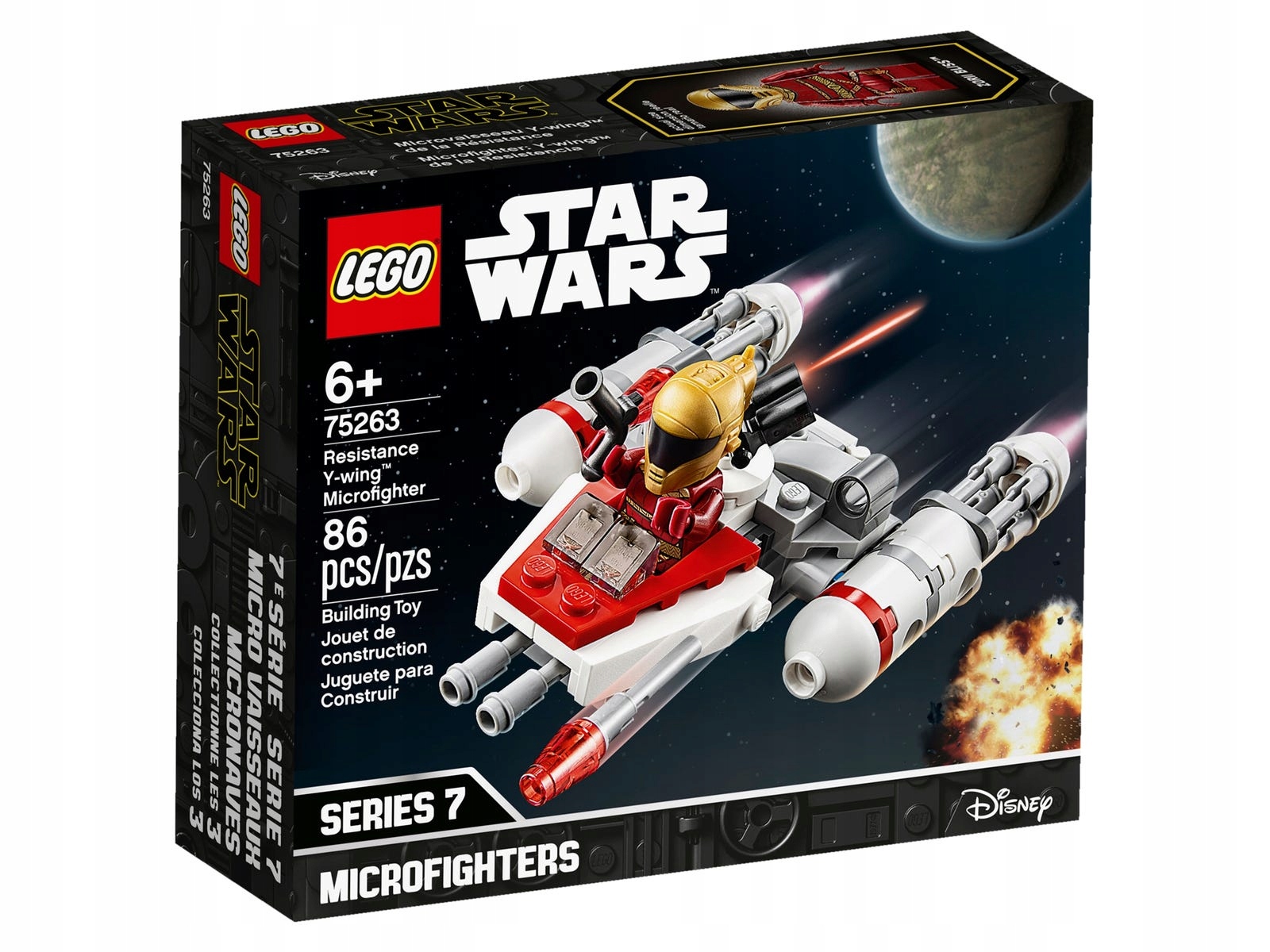 

Lego 75263 Sw Mikromyśliwiec Y-Wing Ruchu Oporu