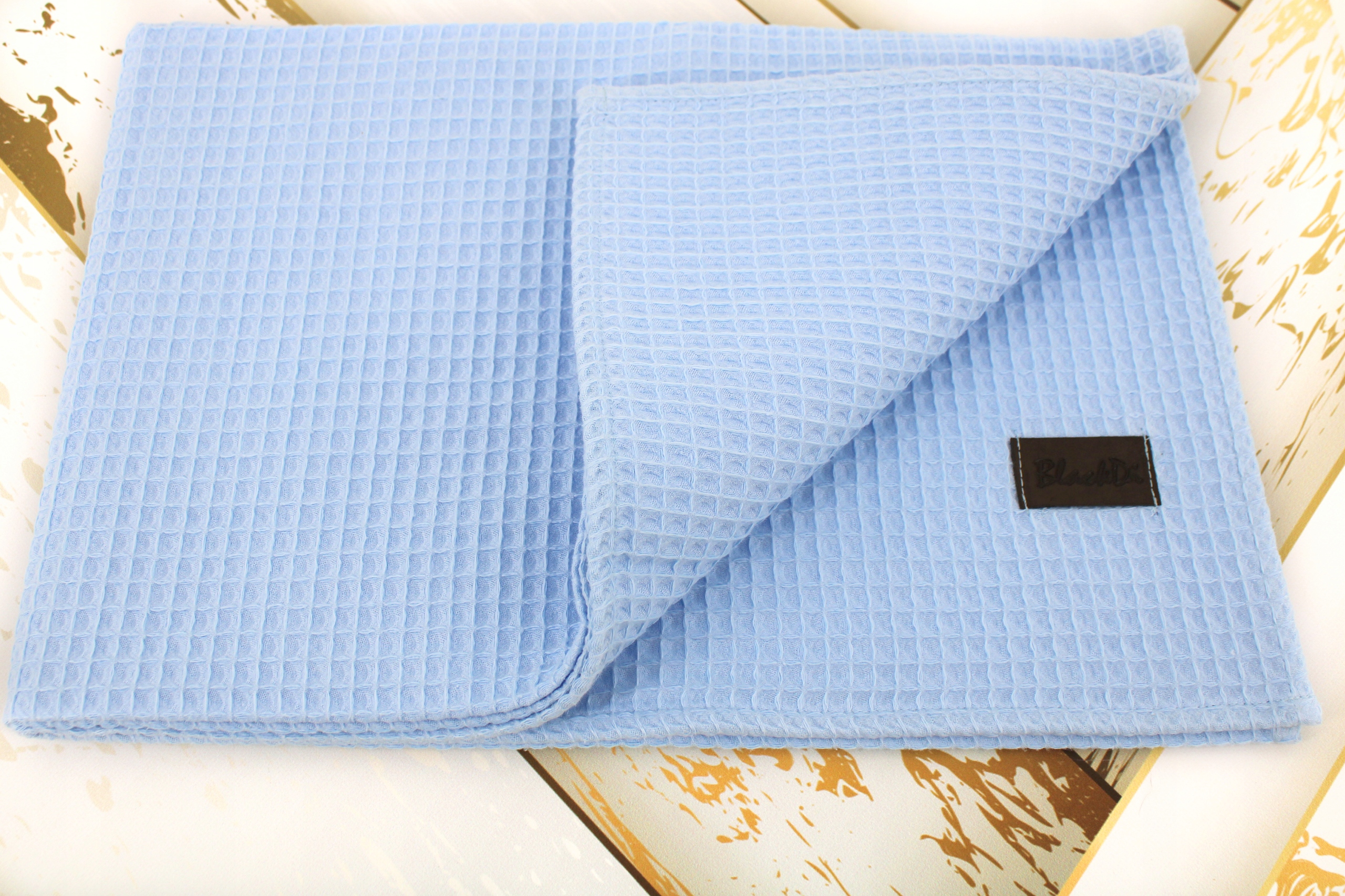 KOCYK DZIECIĘCY WAFELEK OTULACZ 100%BAWEŁNA 105x75 Marka Black Di