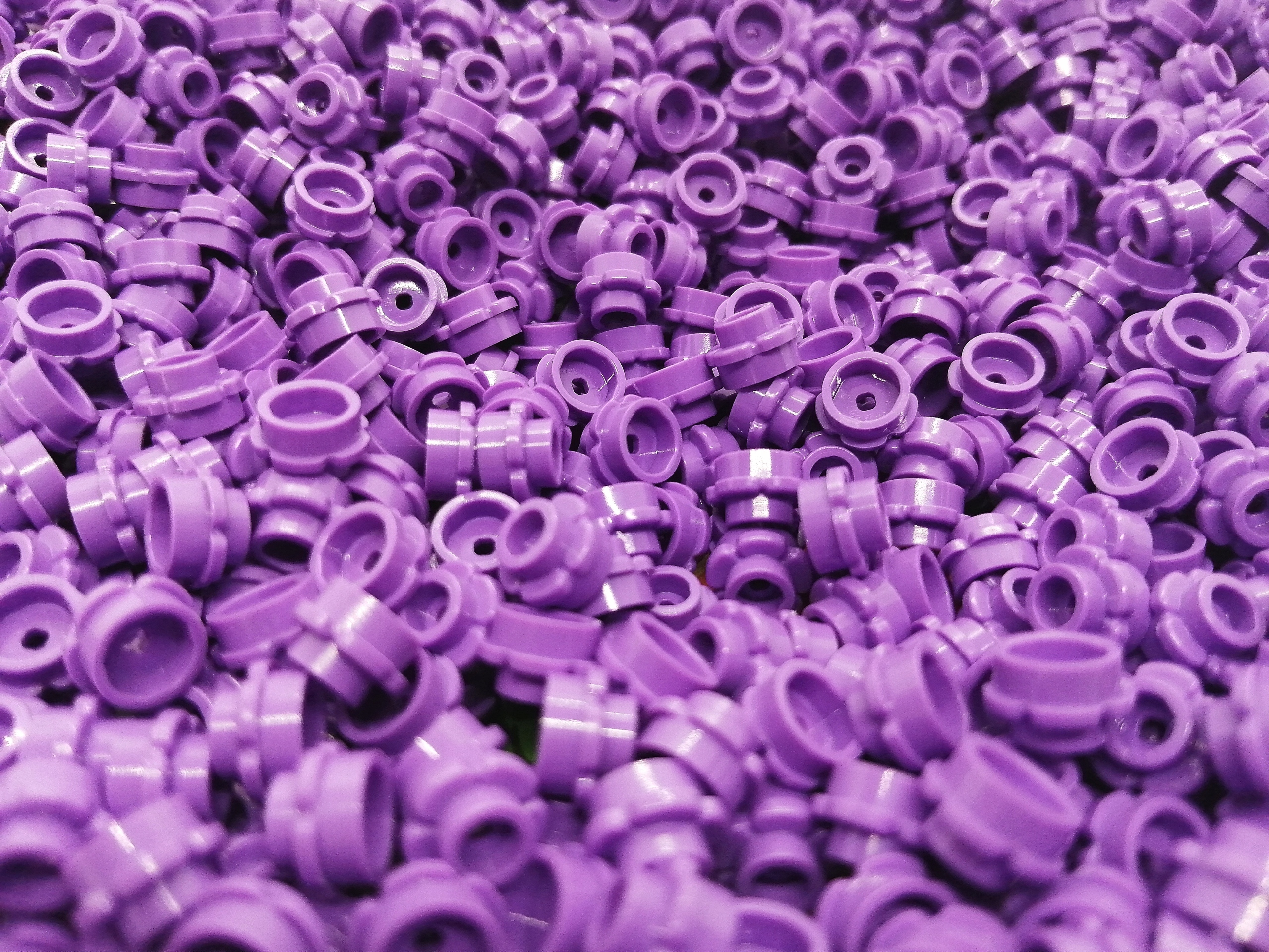 

Lego 24866 Plate 1x1 Flower M.Lavender 50szt.Nowe