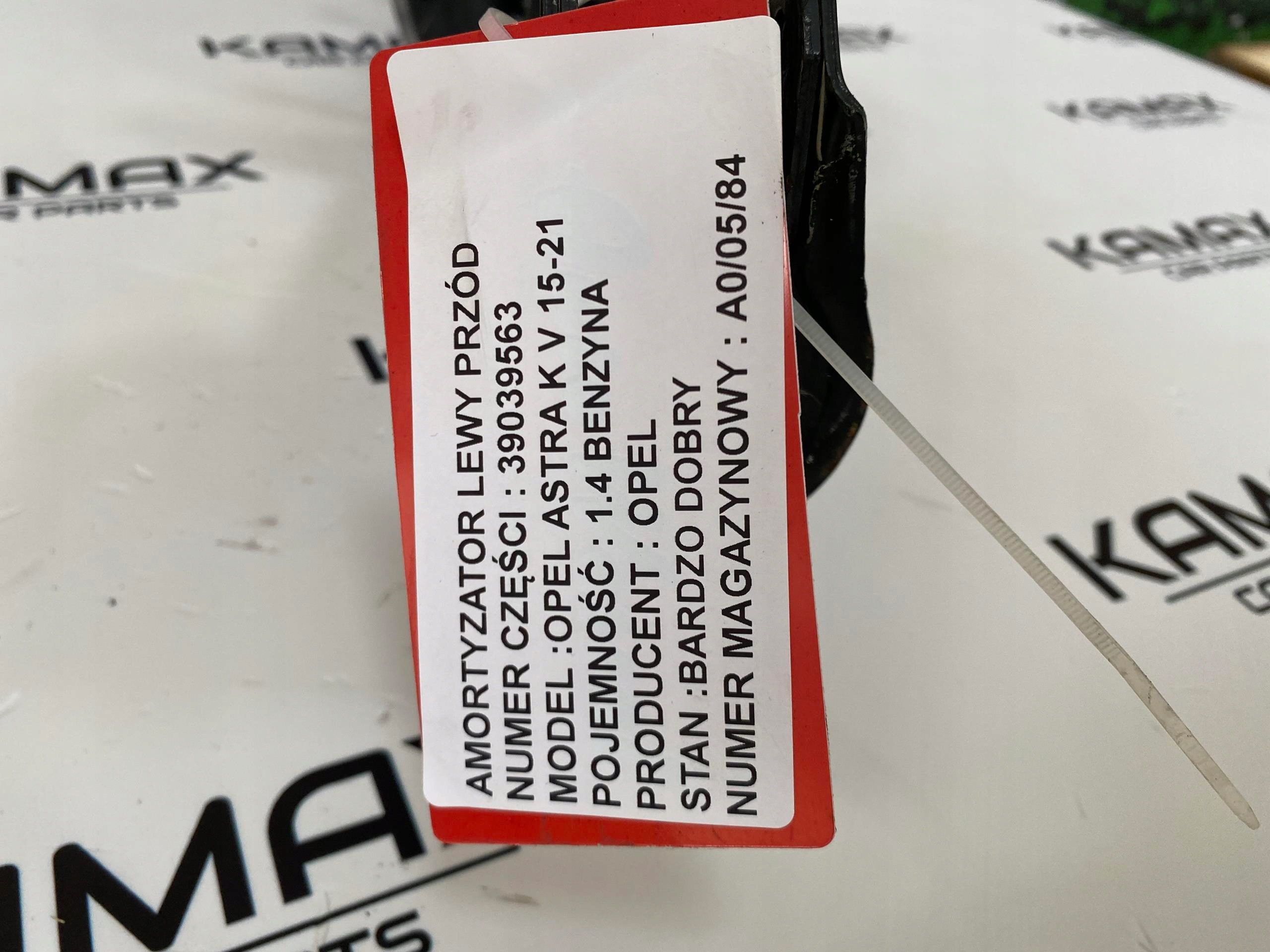 shock absorber left front OPEL ASTRA K V 1.4 petrol