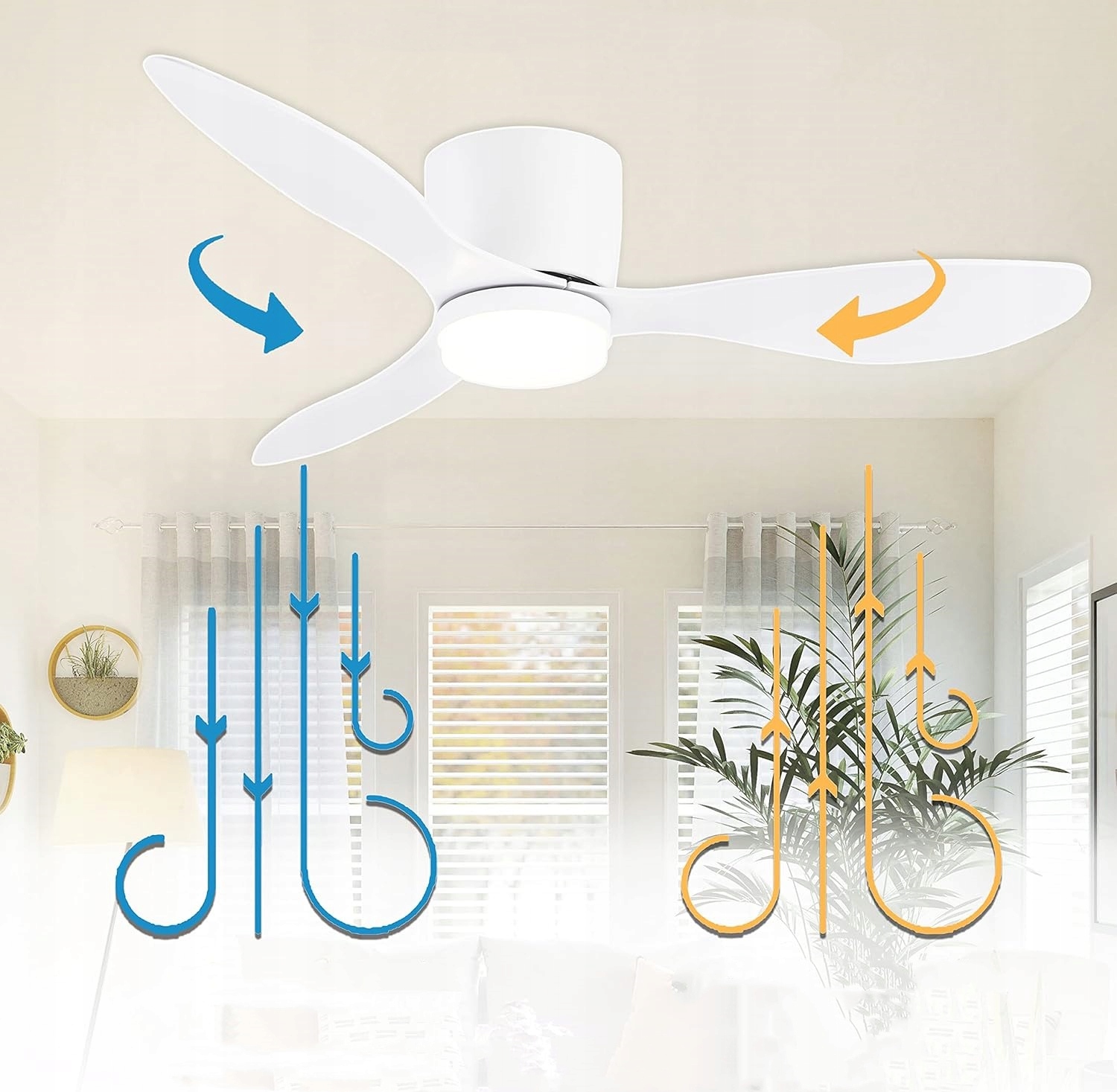 ВЕНТИЛЯТОР СТЕЛЬОВИЙ ВЕНТИЛЯТОР 105 СМ З ПУЛЬТОМ ДОДАТОК БІЛИЙ Бренд Aeon