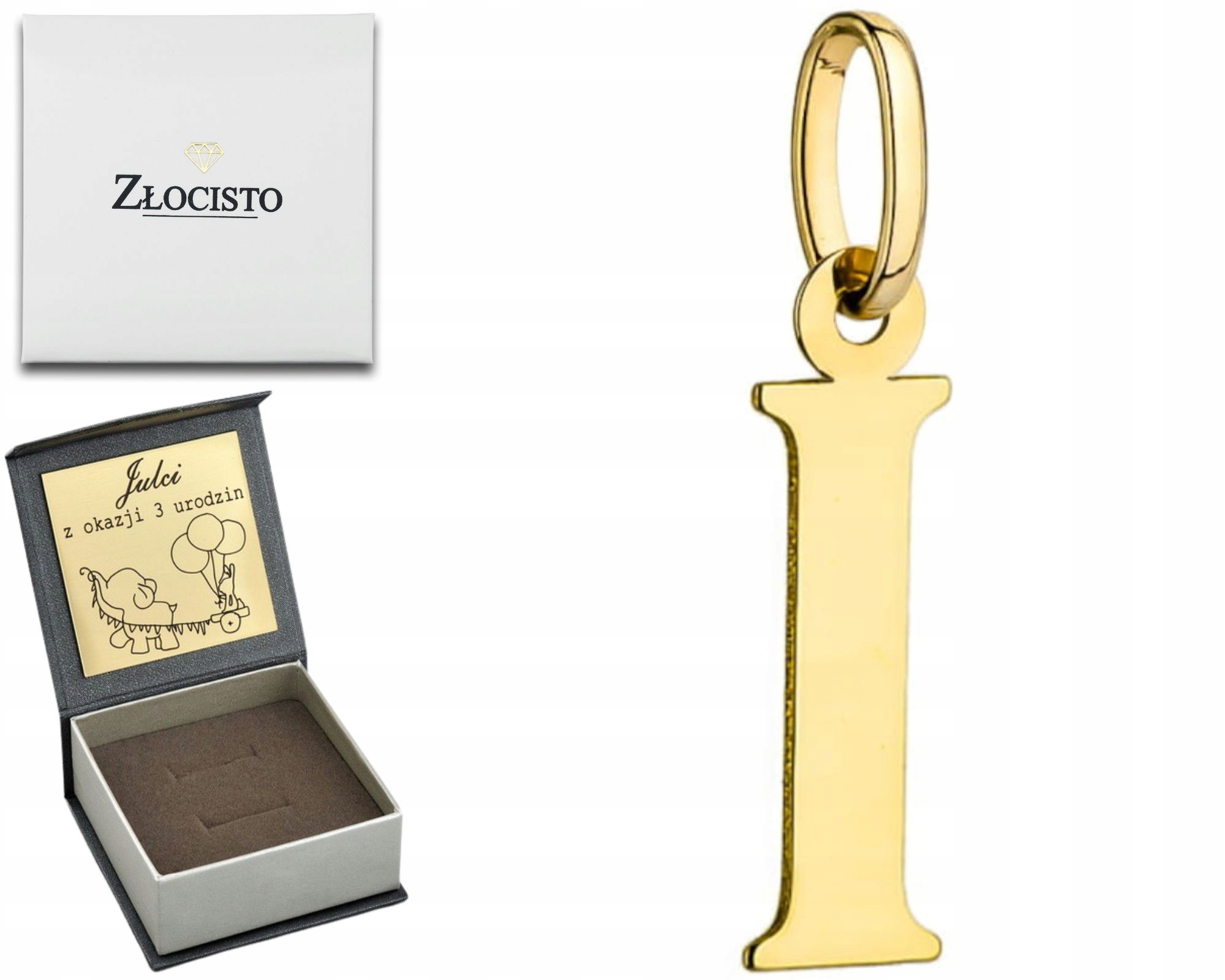 Zlatý Přívěsek Přívěsek Velké Písmenko A Zlato Ryzost 585 Gravírování Jako Dárek