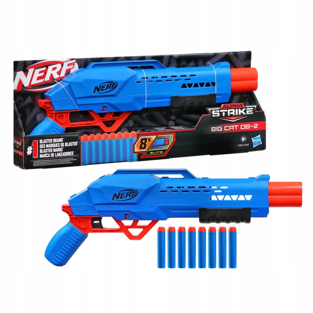 

Nerf Alpha Strike Wyrzutnia Big Cat DB-2 F2463
