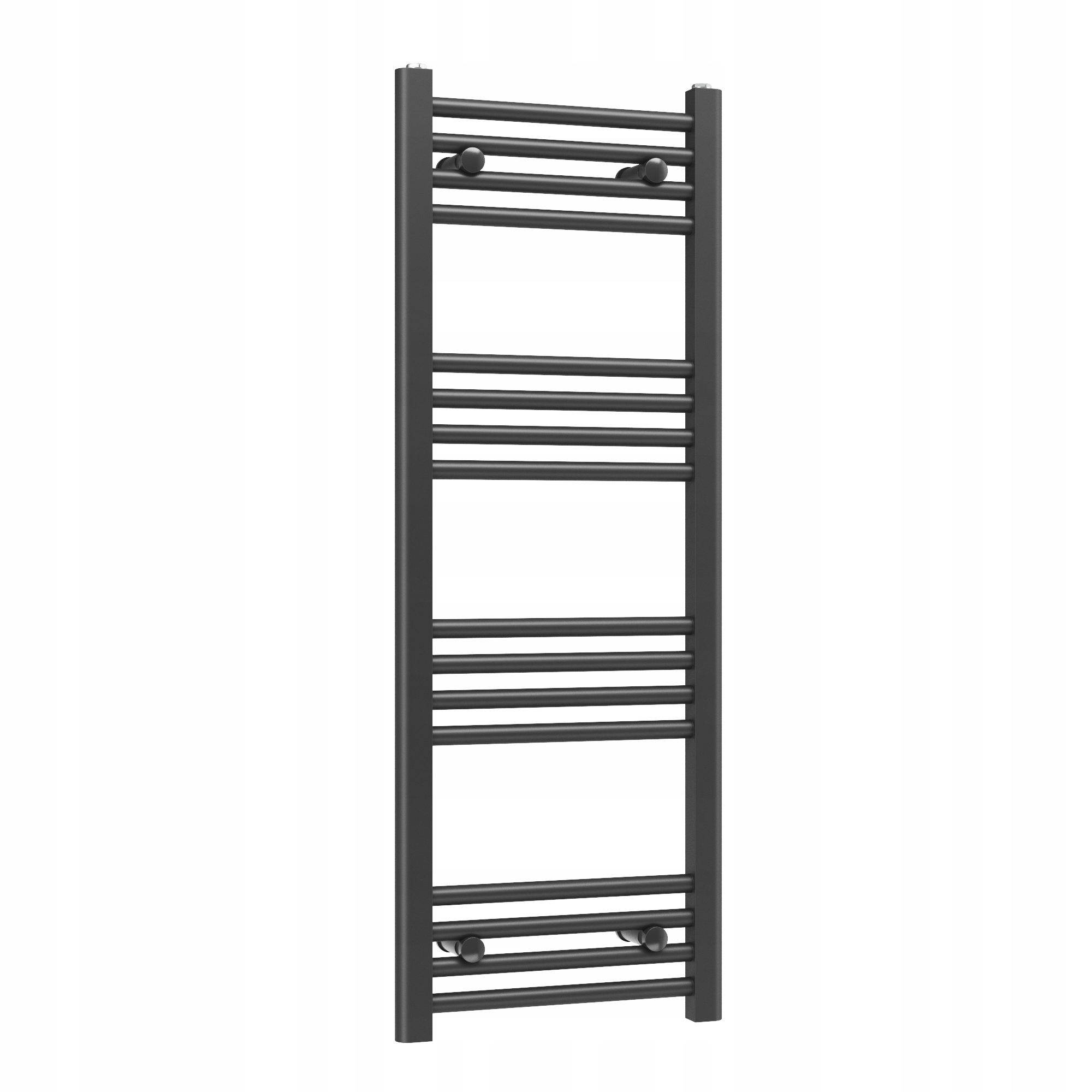 Kúpeľňový radiátor C.o Ozdobný rebríkový Basic 40x110 cm čierny