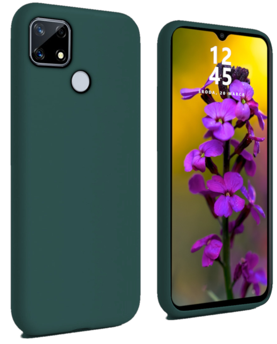 

Etui do Realme 7i Silicone Case Szkło