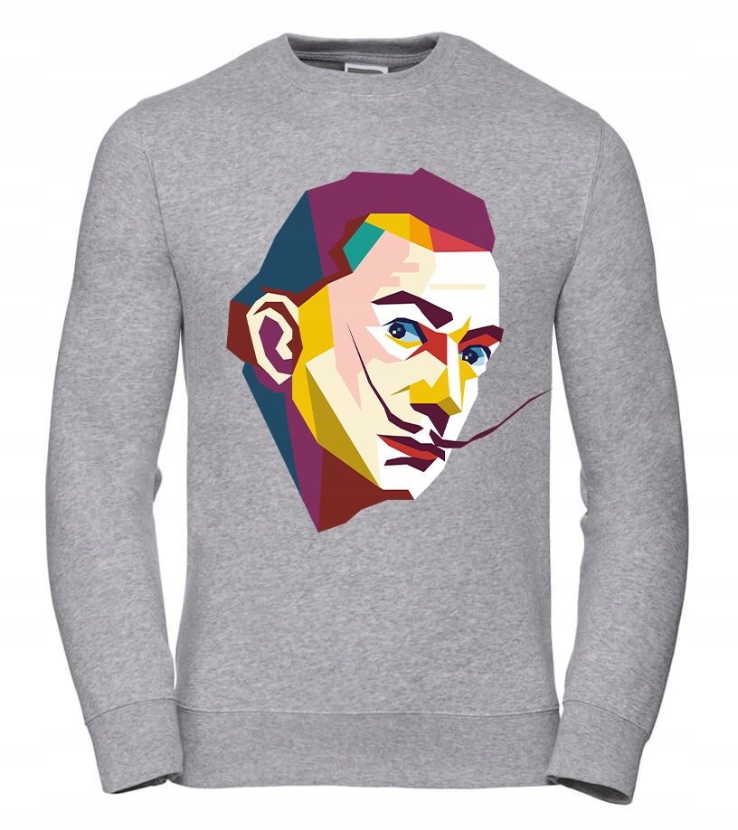 Dámská Mikina Salvador Dali, velikost S, šedá