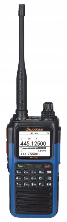 Wouxun KG-Q336 radiotelefon przenośny 70/144/430MH