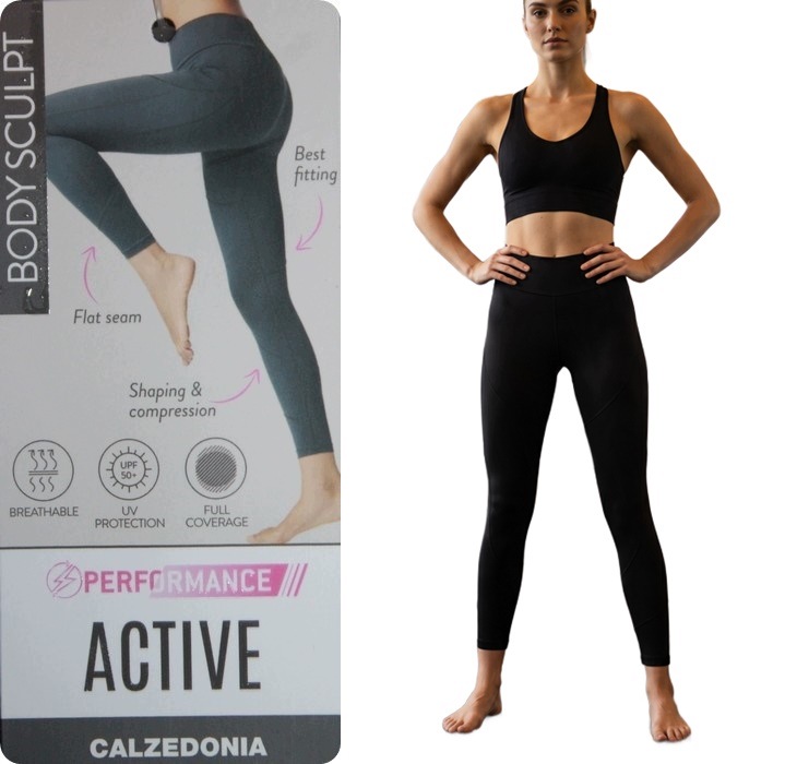 Calzedonia modelujące legginsy sportowe Active Performance Body Sculpt L/40