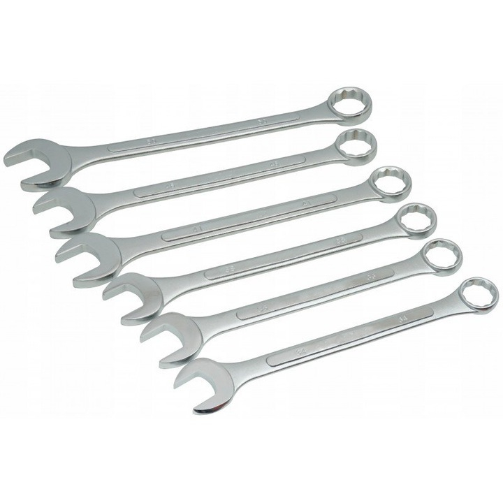 KLUCZE PLASKO OCZKOWE 34 50mm POKROWIEC JOBIextra Number of Elements sets