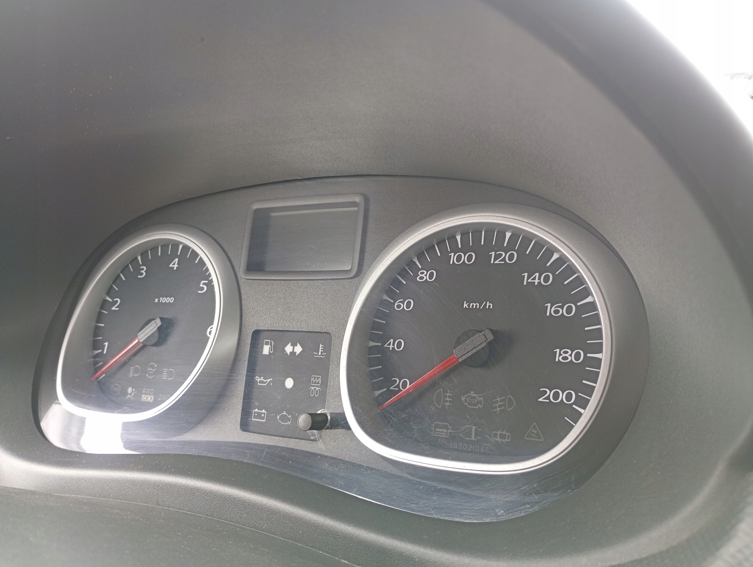 Dacia Duster 1 and 10-18 dials dials tachometer 1.5 dCi