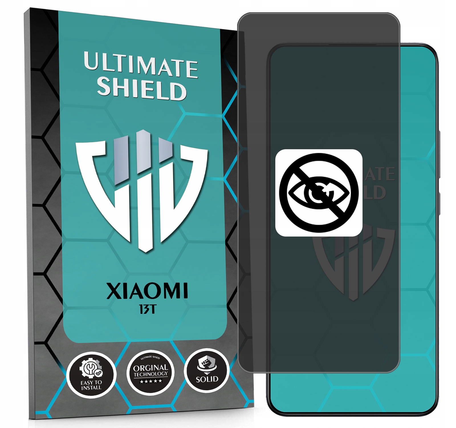 Sklo 5D Privacy Private Anti-spy Pro Xiaomi 13T Hydrogelové Matné