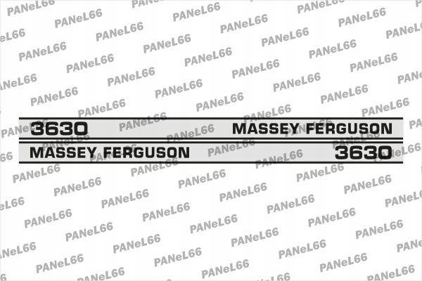 MF3630 - НАБІР НАКЛЕЙОК MASSEY FERGUSON 3630