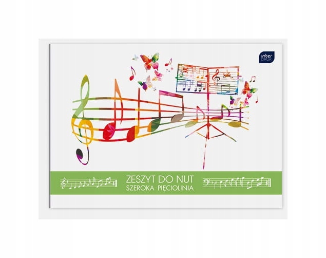 Zeszyt do nut B5 Interdruk 16 kartek Kod producenta 247469