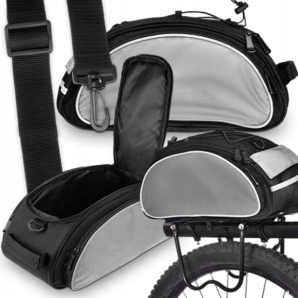 TORBA ROWEROWA NA BAGAŻNIK RAMIĘ SAKWA ROWER KUFER